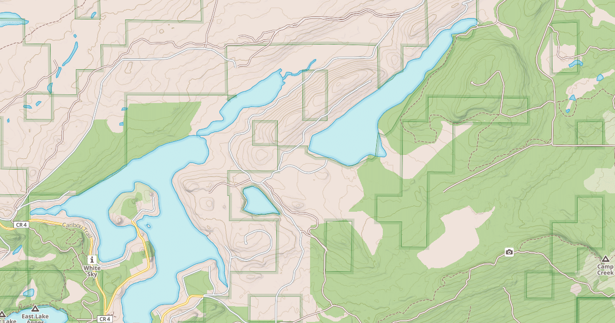 Map preview of Deer Snowmobile Trail
