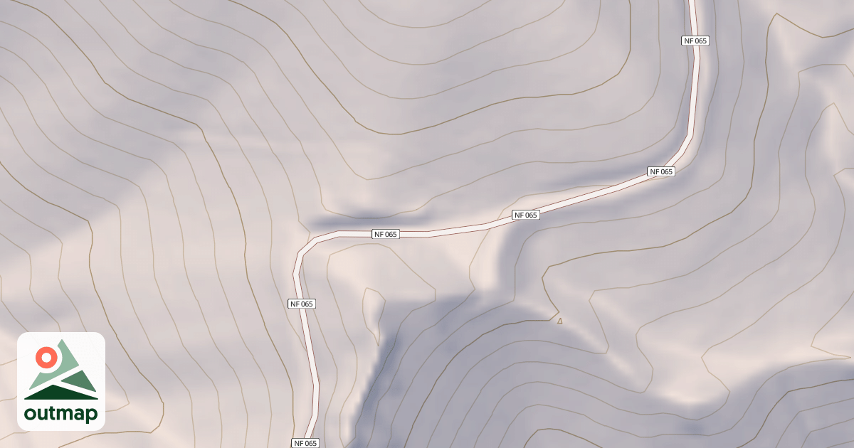 Map of HOG BACK