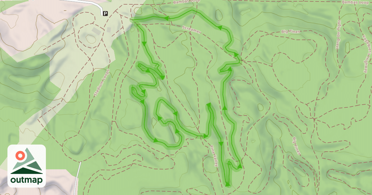 Map of Magic Carpet