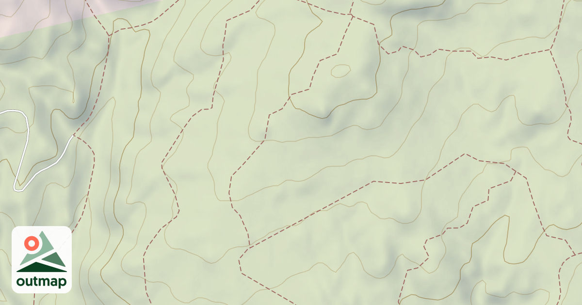 Map of 6 - Mine Connector Trail