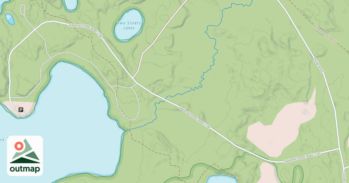 Map of EAST BUTTERNUT ROAD