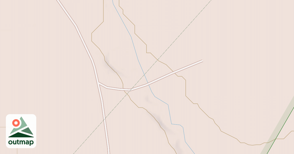 Map of FLAT ROCK E