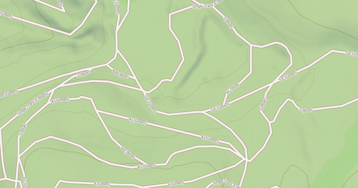 Map preview of Rock Run ATV Trails