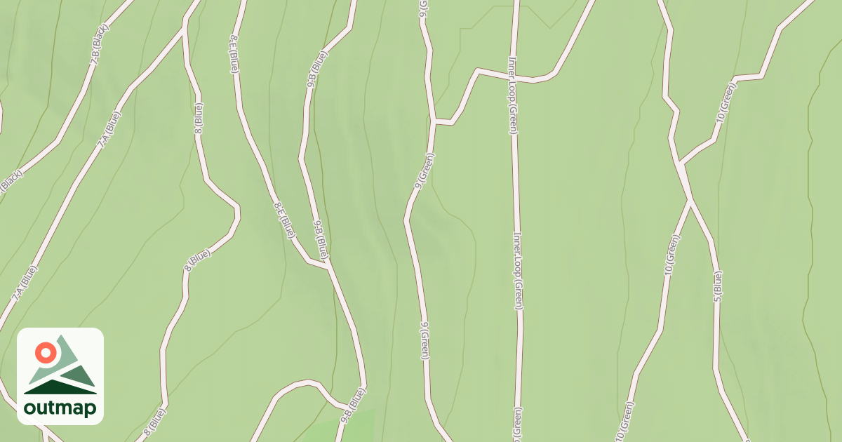 Map of Rock Run ATV Trails
