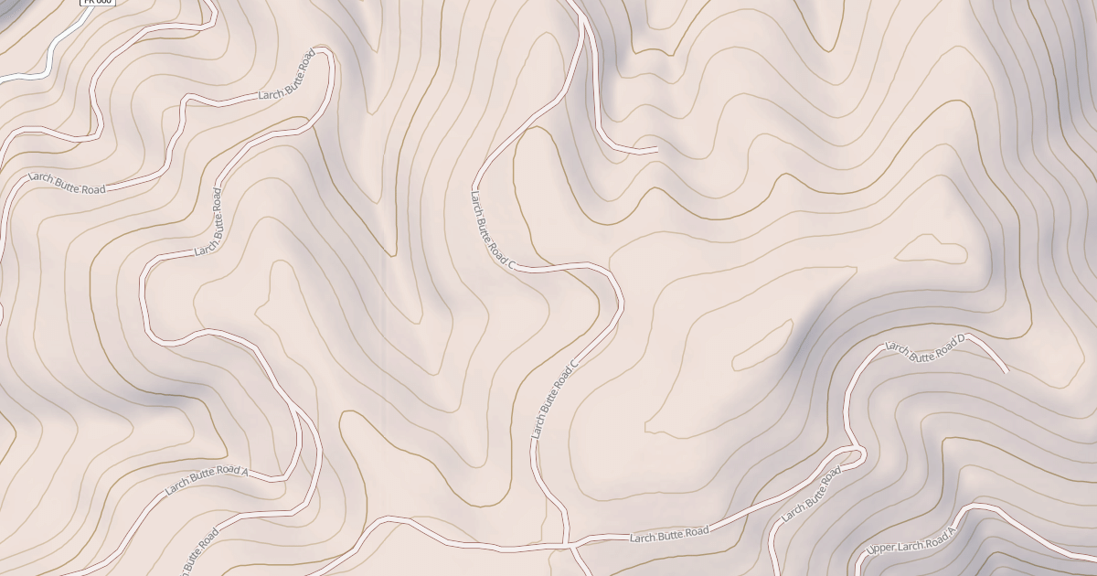 Map preview of LARCH BUTTE C