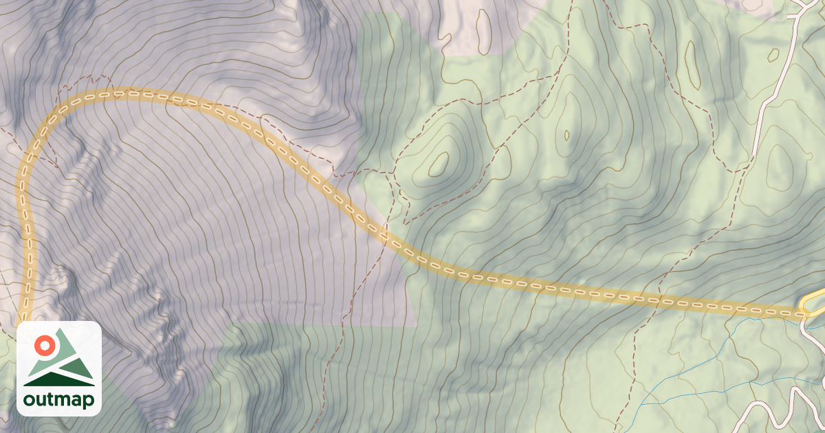 Map of Barre de la Pisse — Stèle