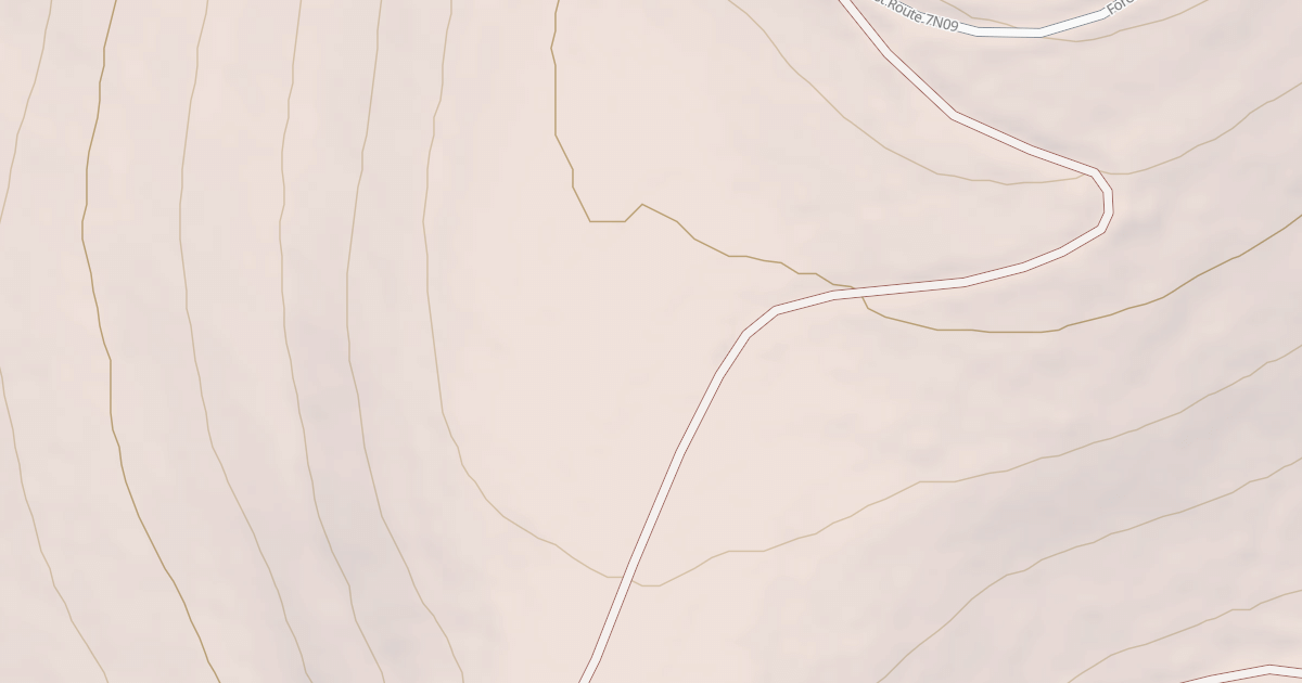 Map preview of USFS Motor Vehicle Use Map Trails 322369010602