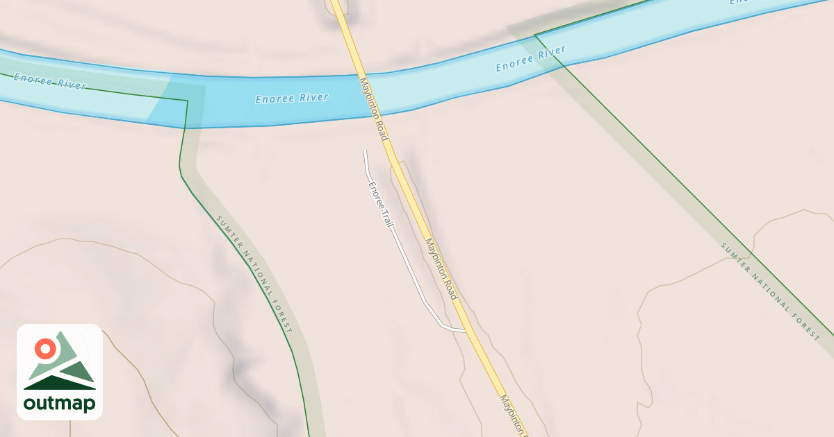 Map of KEITTS BRIDGE CANOE LAUNCH