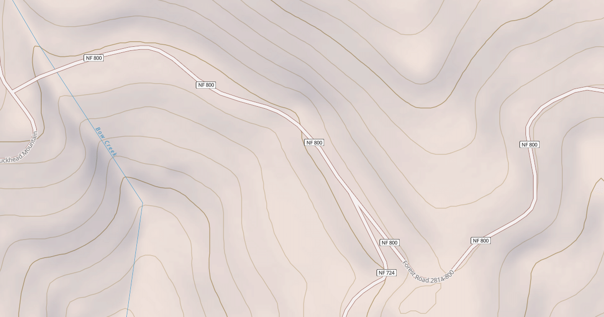 Map preview of BUCKHEAD RIDGE - URSA TB