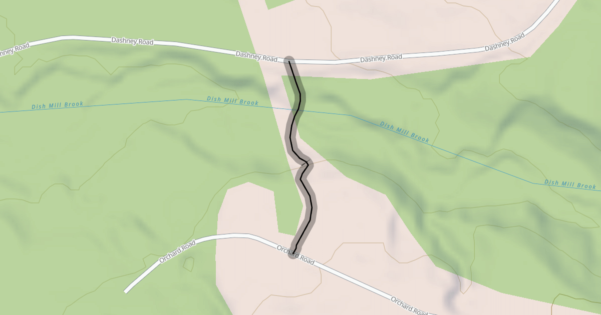 Map preview of Millie's Way