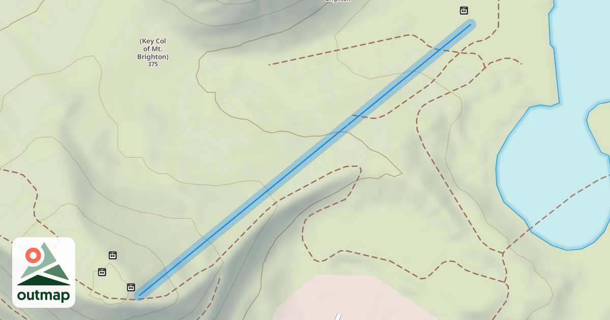 Map of Wolverine Way
