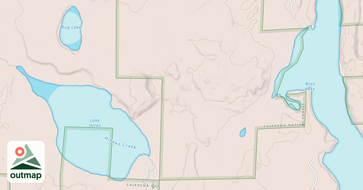 Map of BASS LAKE ROAD SPUR A