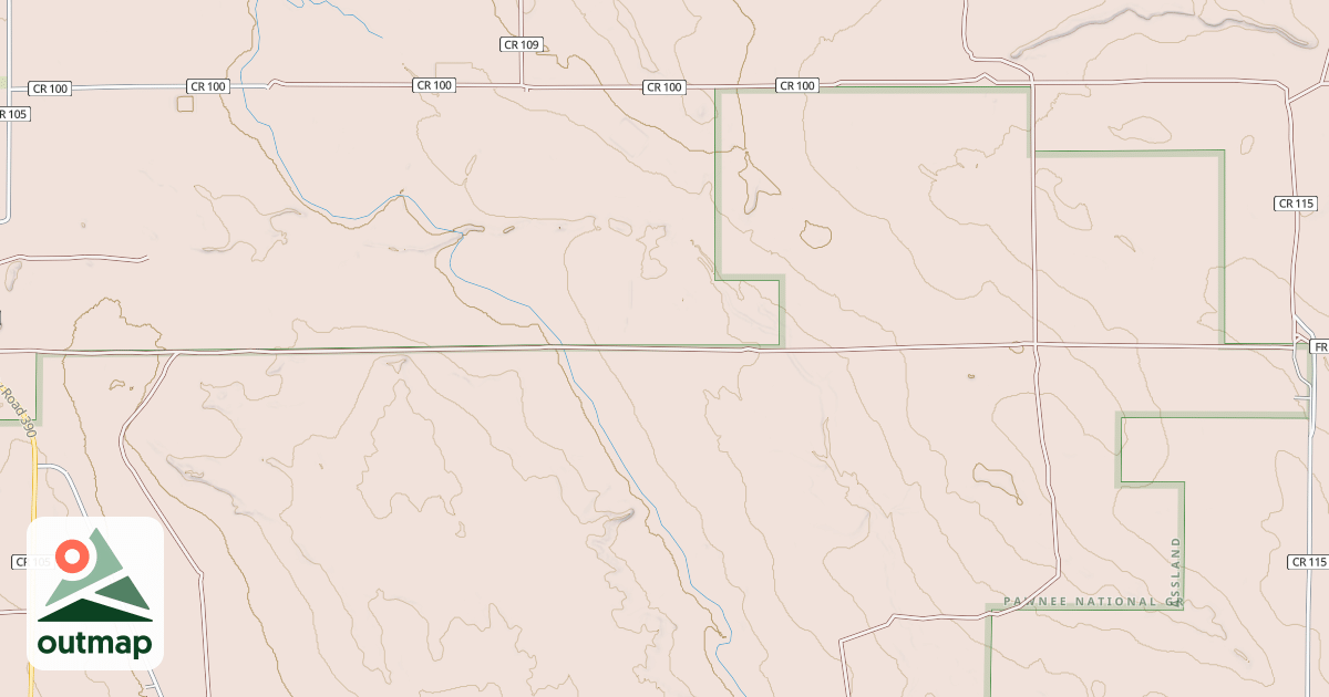 Map of ROAD 98
