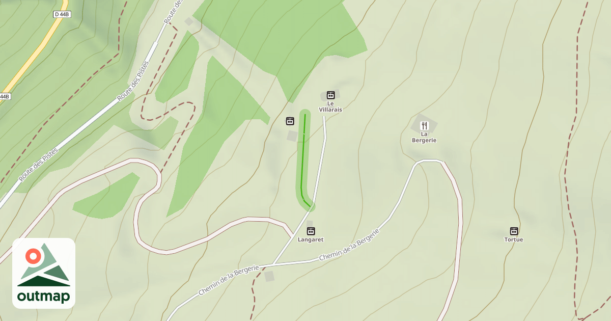Map of Erables