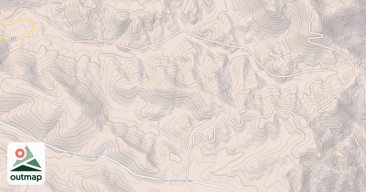 Map of MT SEDGWICK