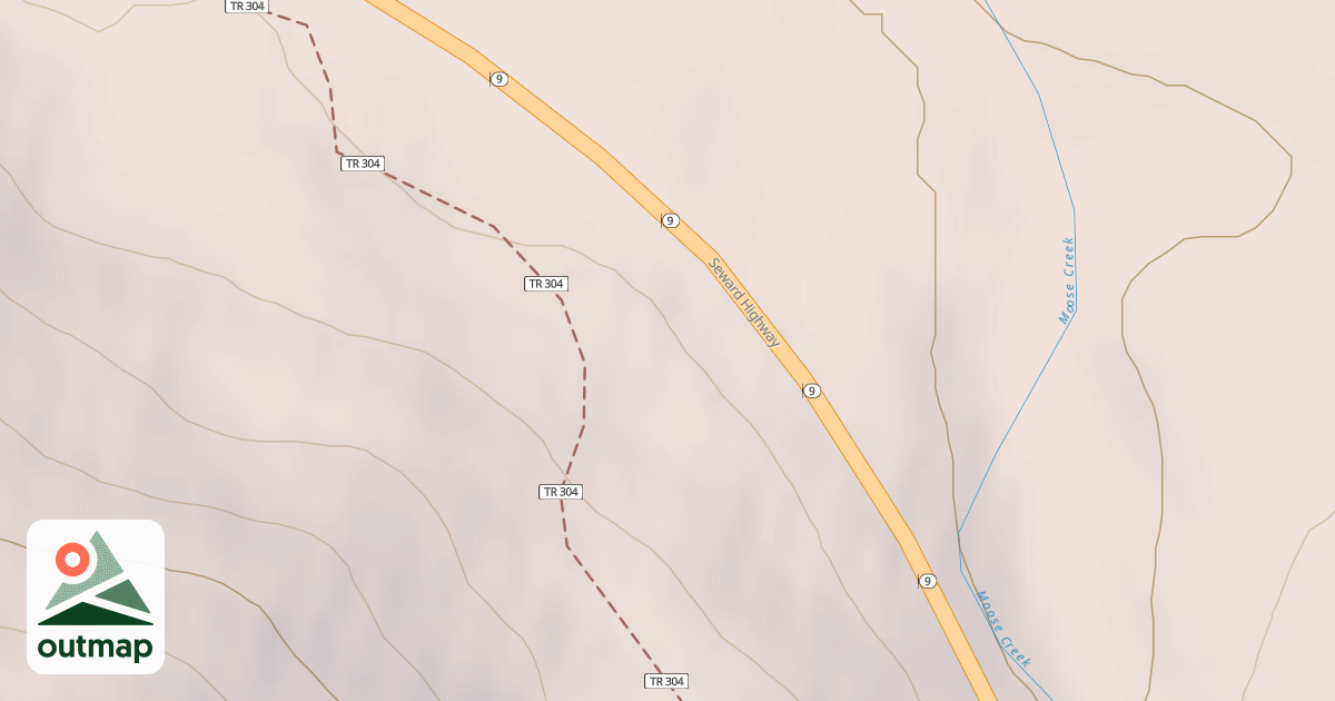 Map of CARTER LAKE TRAILHEAD ROAD