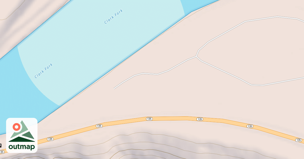Map of MUCHWATER LOOP A