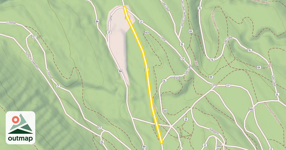 Map of Banff