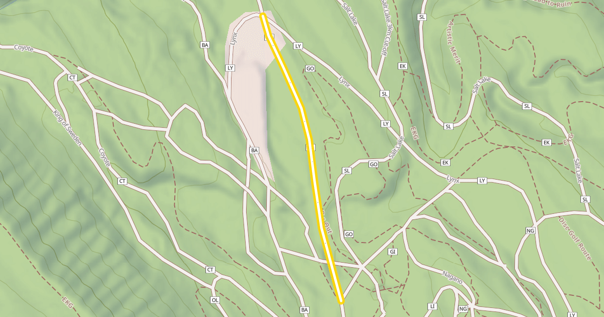 Map preview of Banff