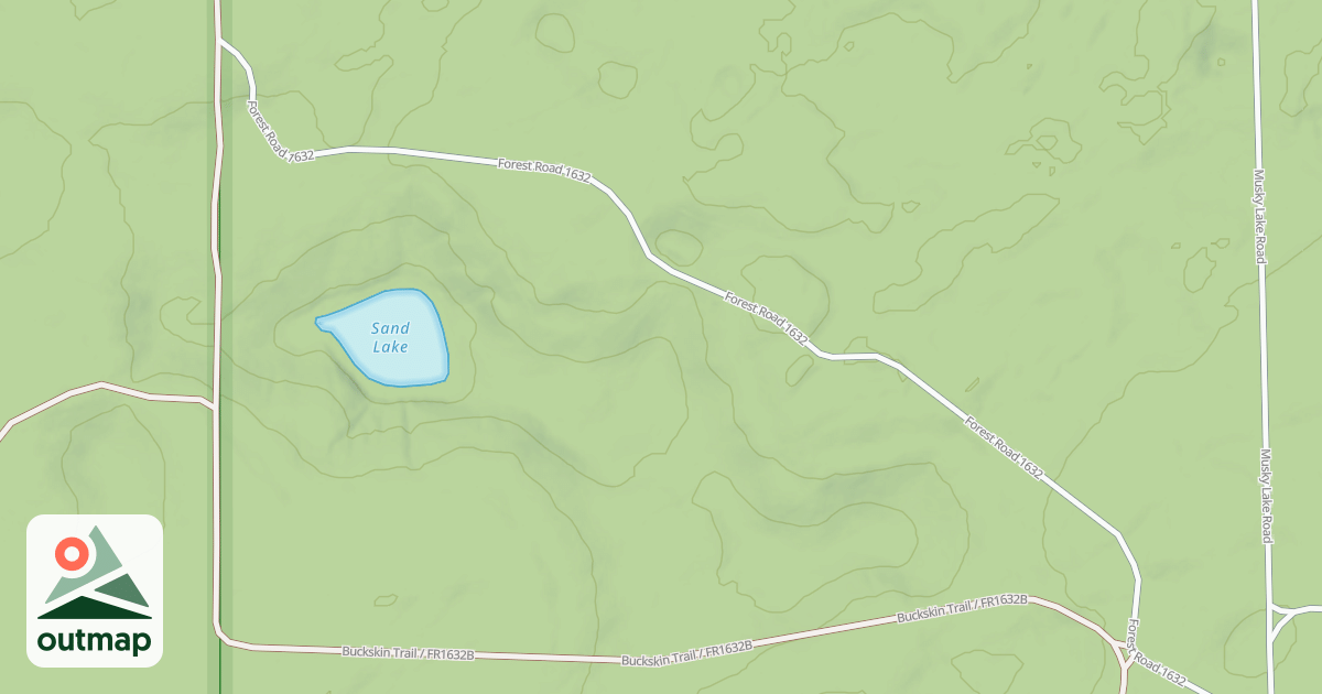 Map of Buckskin