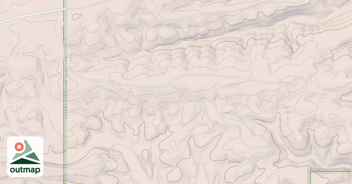 Map of USFS National Forest System Roads {40739E82-1B78-4343-BCFA-C74E606E8E67}
