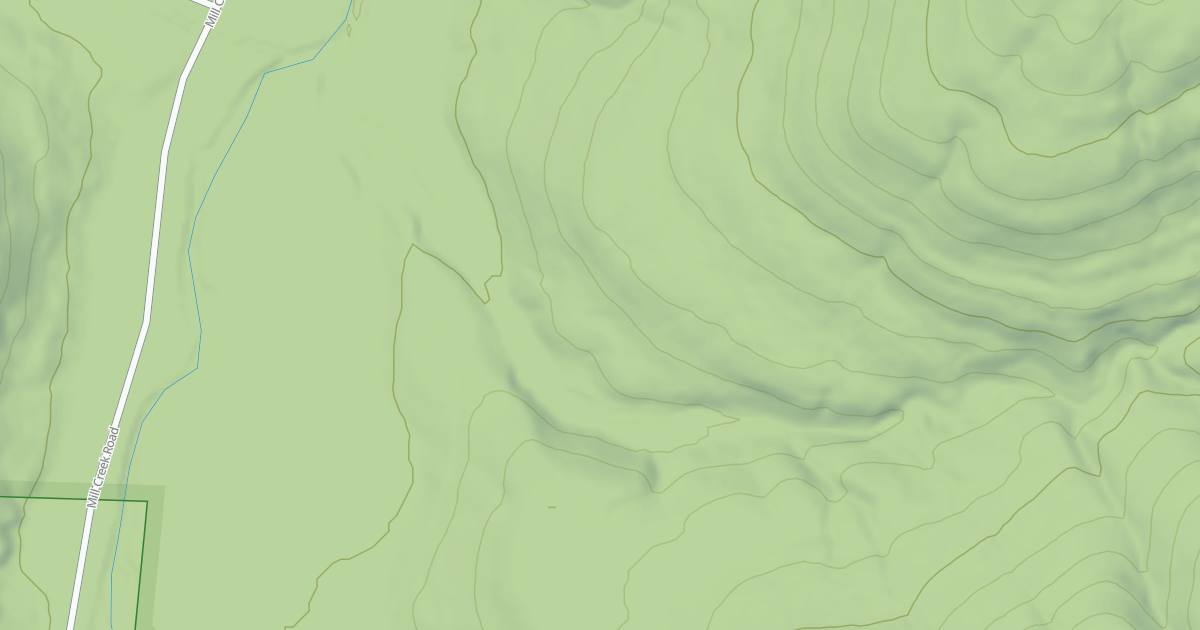 Map preview of Mill Creek Shortcut B