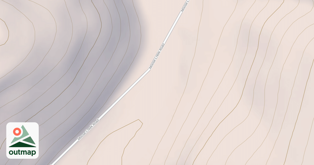 Map of MOOSE CR DISPERSED D