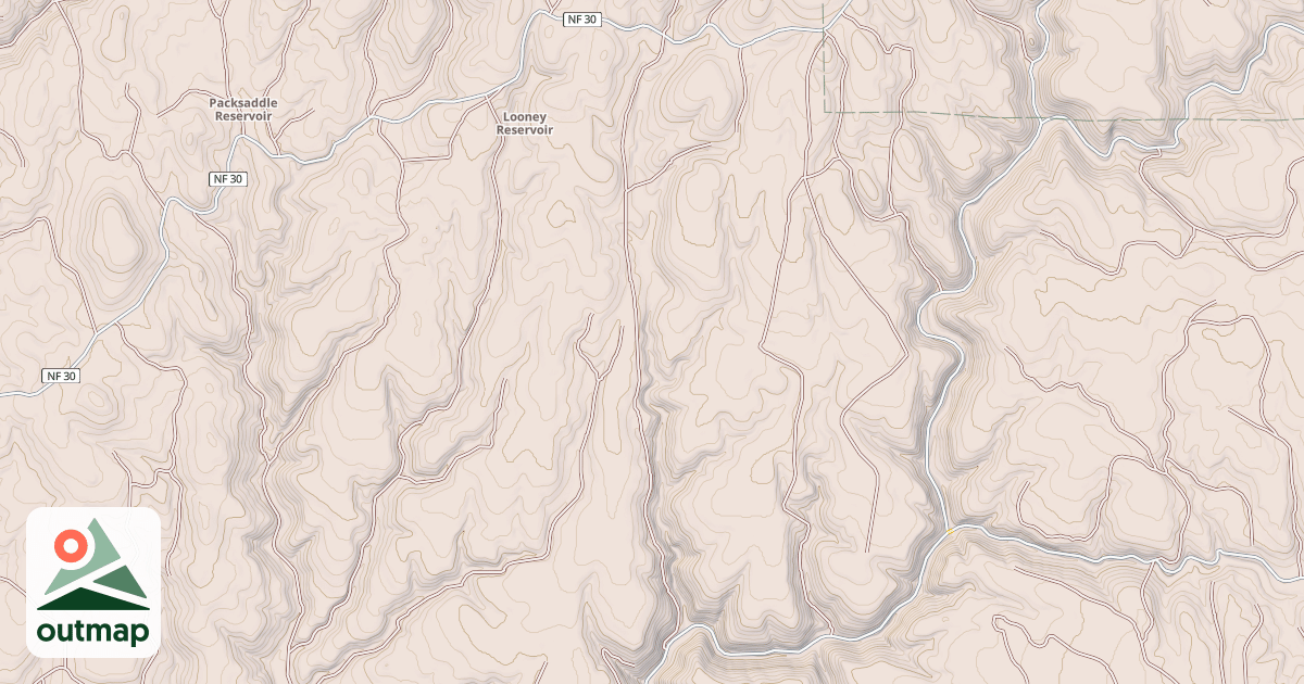 Map of USFS Motor Vehicle Use Map Roads {049AE64E-33C9-47A4-A6C0-2E8B56B3F2F7}