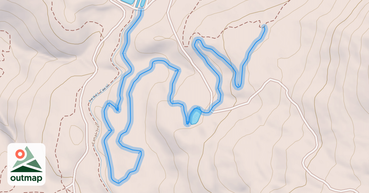 Map of Apple Tree Spring Trail
