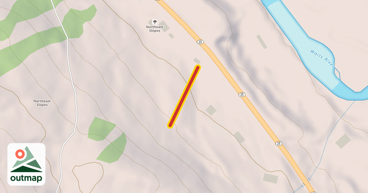 Map of Small Rope Tow