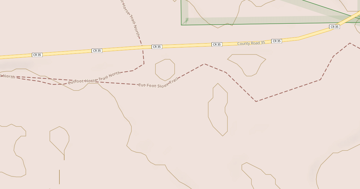 Map preview of CUT FOOT SEWER PLANT ROAD