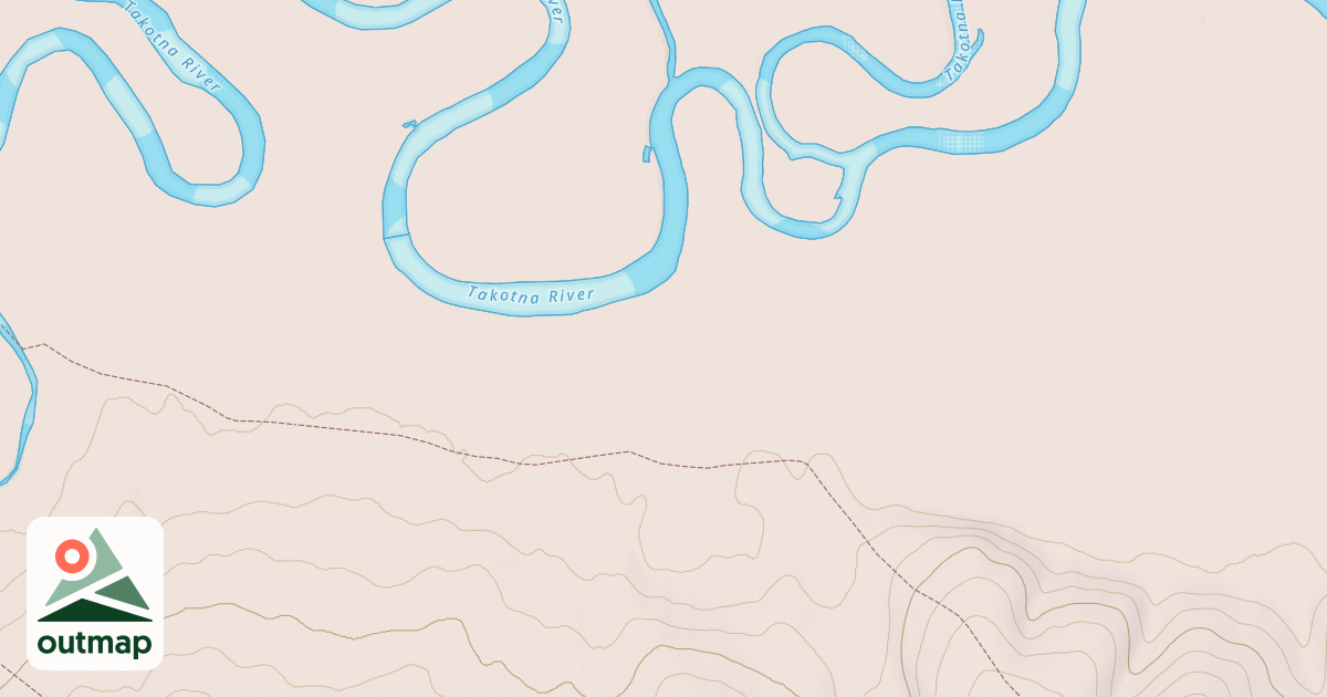 Map of Iditarod National Historic Trail