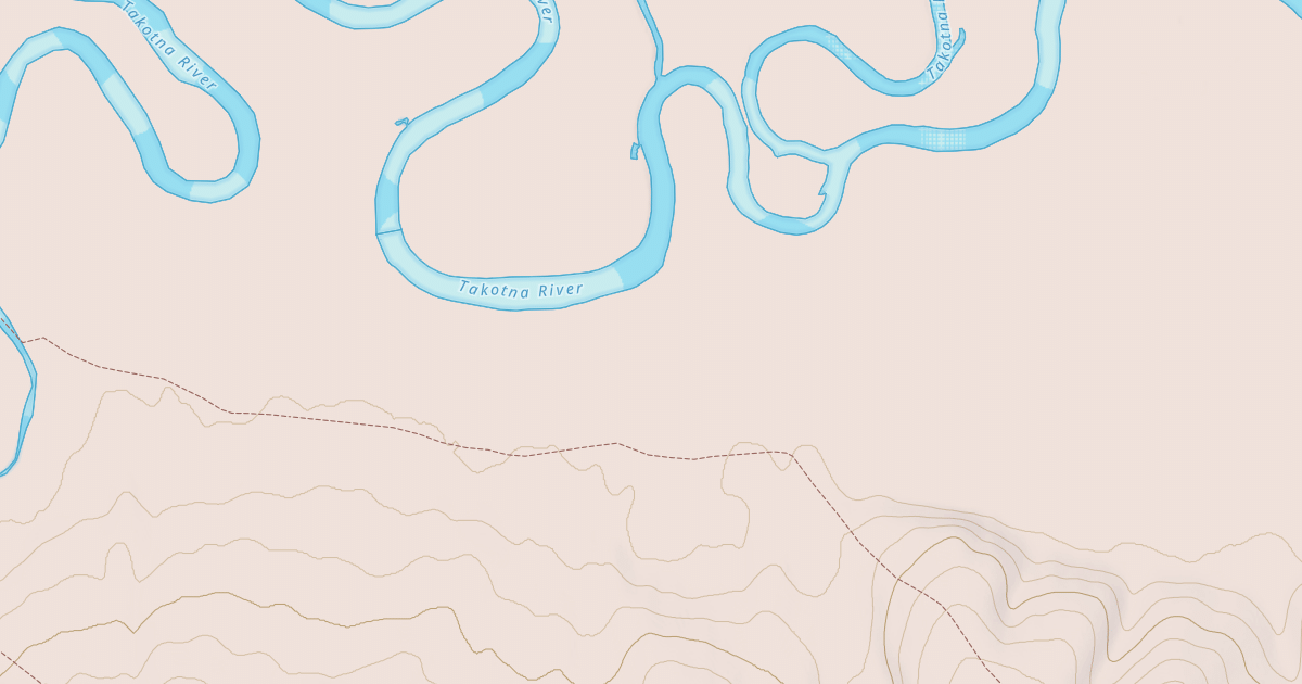 Map preview of Iditarod National Historic Trail