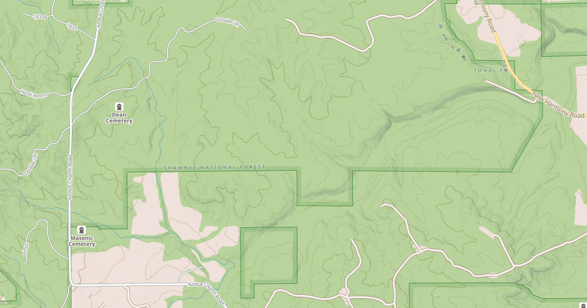 Map preview of DOG CREEK RD
