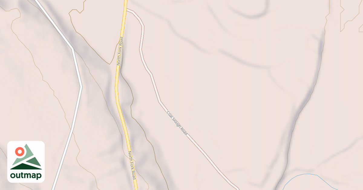 Map of COAL SLOUGH