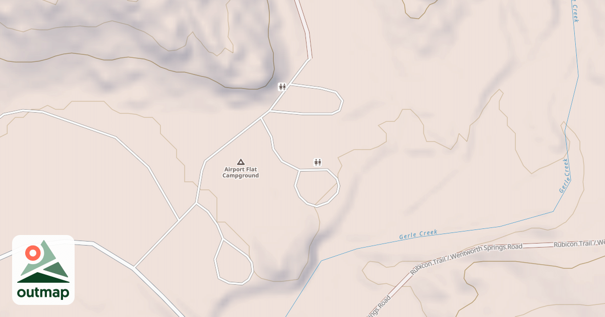 Map of AIRPORT FLAT LOOP E