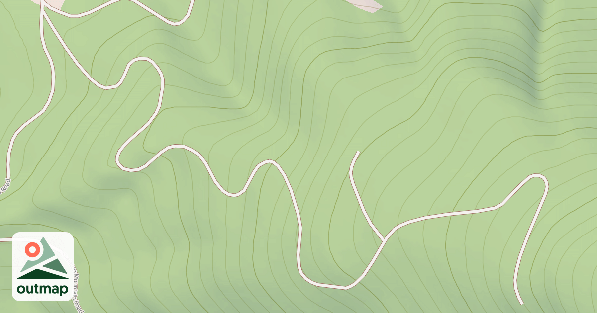 Map of SOUTH ANGEL T.S.