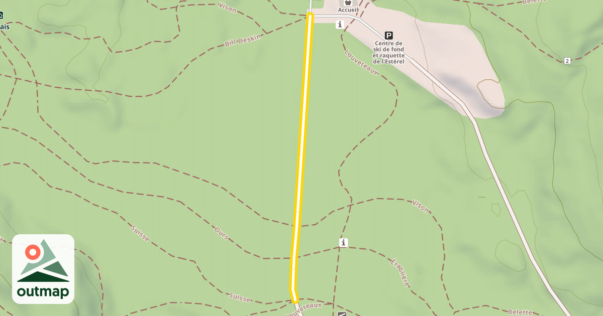 Map of Avenue d'Anvers