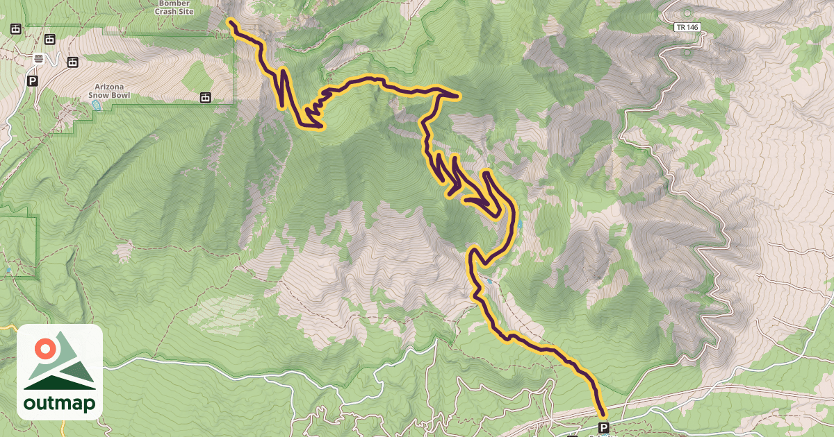 Map of Weatherford Trail