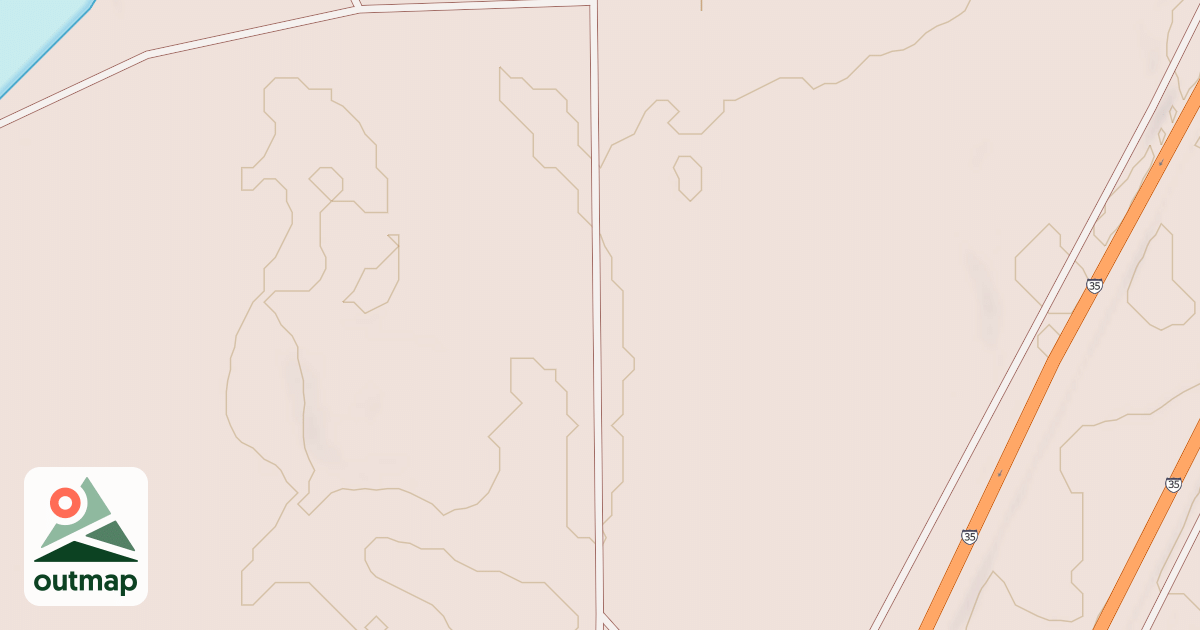 Map of General C.C. Andrews State Forest Trails