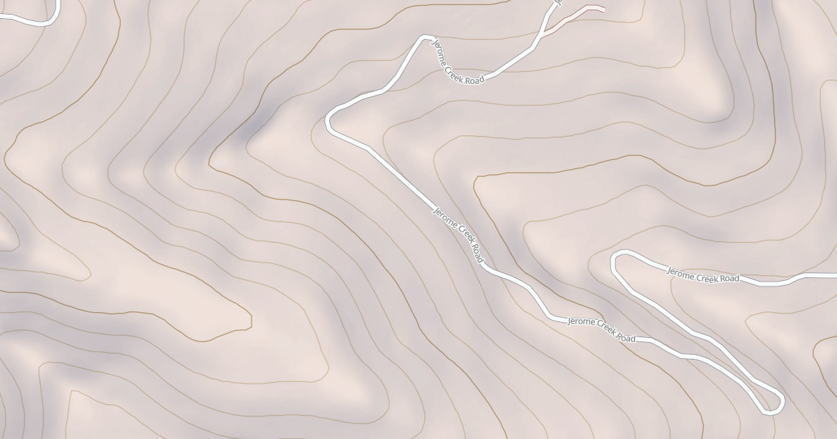 Map preview of JEROME CREEK A