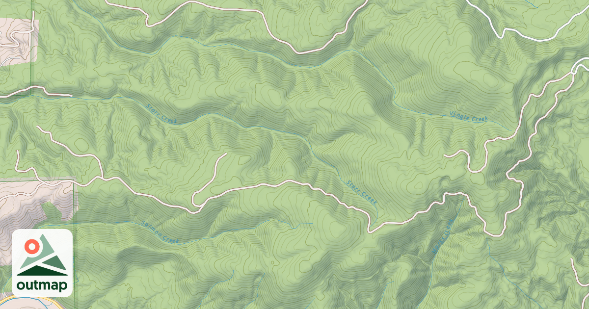 Map of USFS National Forest System Roads {D08213B3-040F-42ED-A293-8B2753C1604E}
