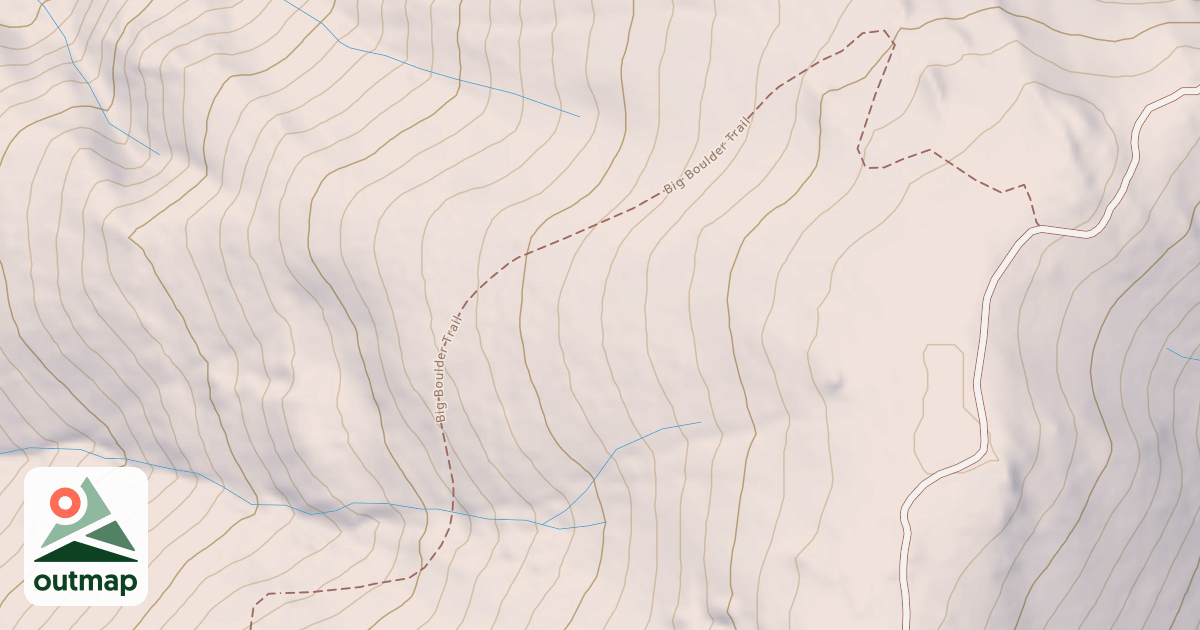 Map of Big Boulder