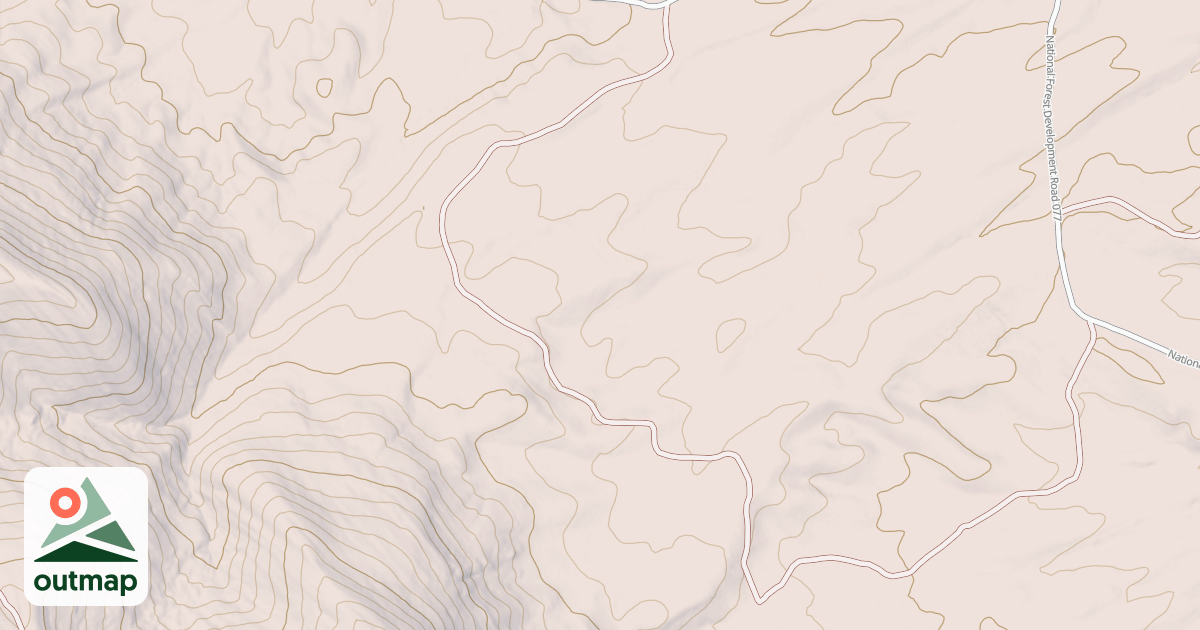 Map of Clear Creek