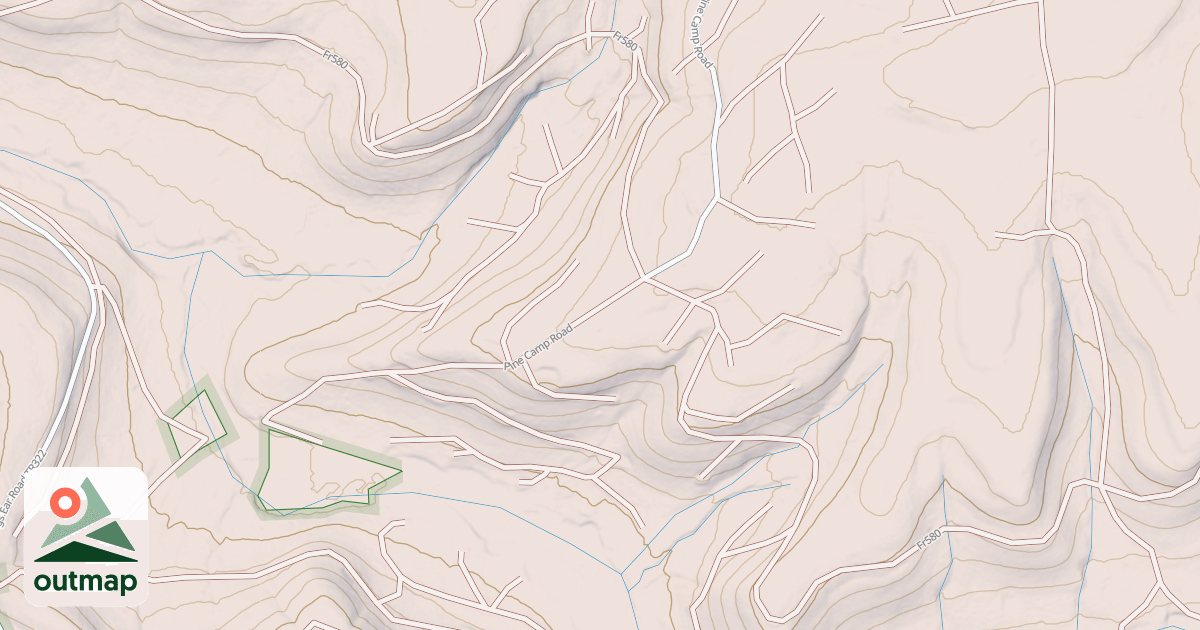 Map of SPRING CREEK