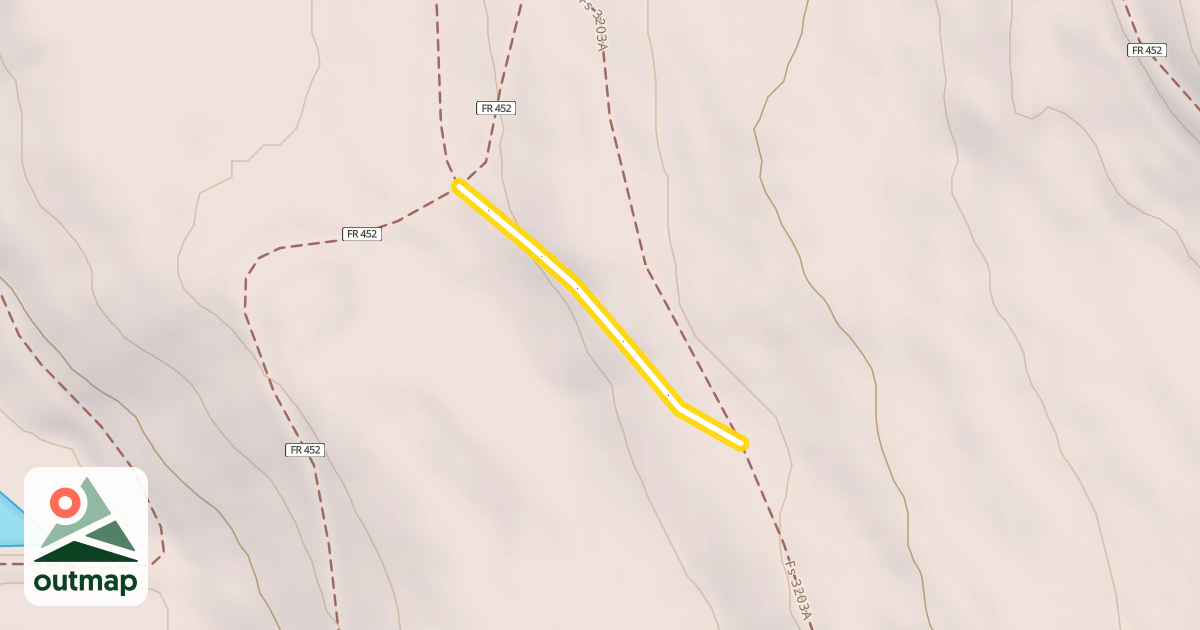 Map of Hyalite Canyon Trail