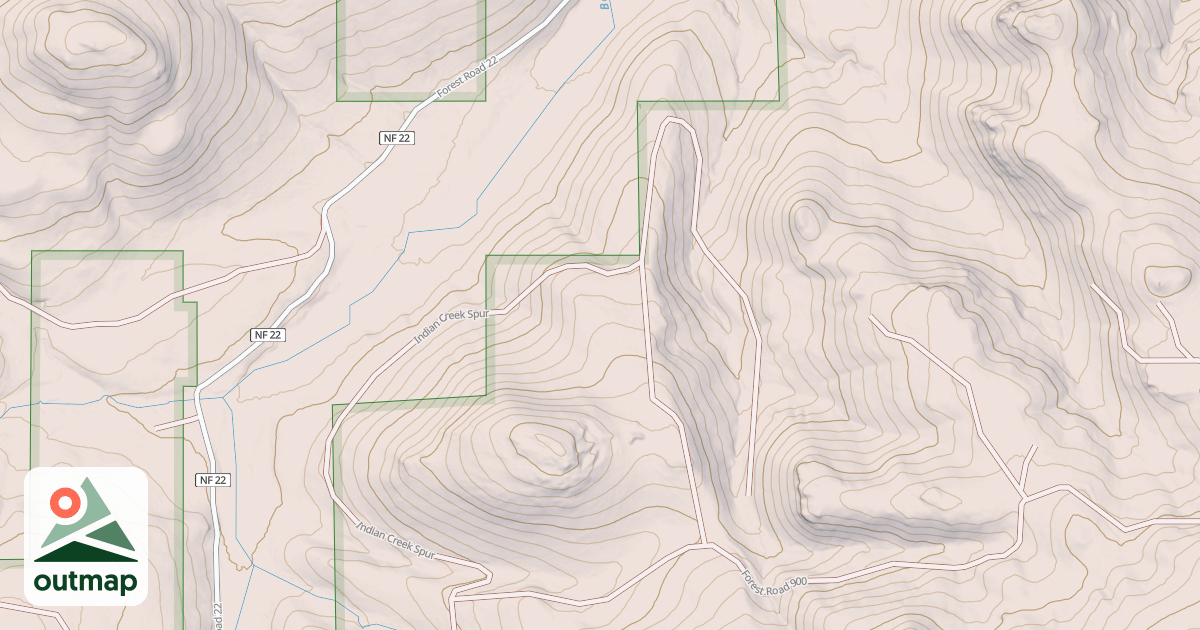 Map of USFS Motor Vehicle Use Map Roads {7E83AC6F-EEC9-4189-BA43-76BC2BC1262C}