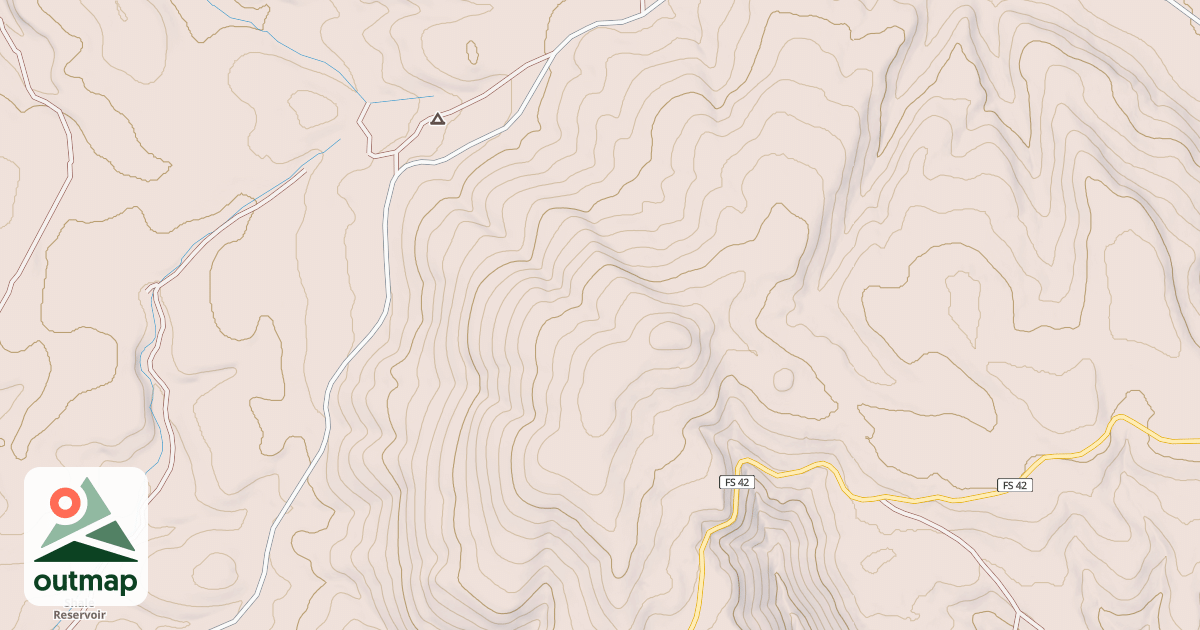 Map of USFS Motor Vehicle Use Map Roads {675134CC-821B-4573-9E56-46B86D2D9096}