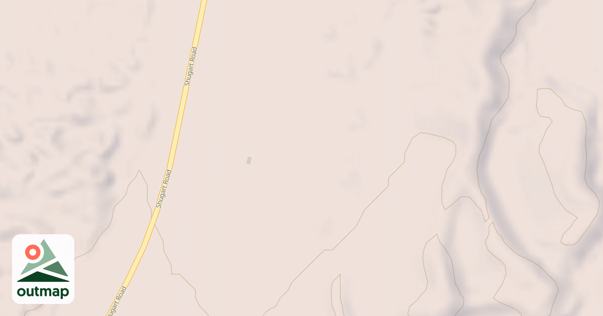 Map of Hackberry Trail System - Dunes Access