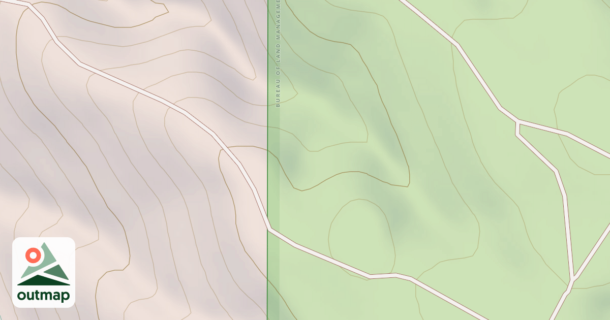 Map of BLM National GTLF Public Motorized Roads 27ceb13d-2de4-40e9-b19c-0235800b38e0